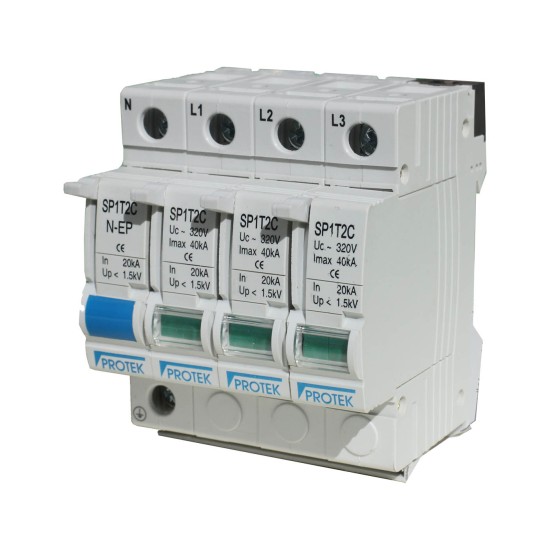 Protek Electronics Three Phase Surge Guard Surge Arrester TNX TNS TT ...